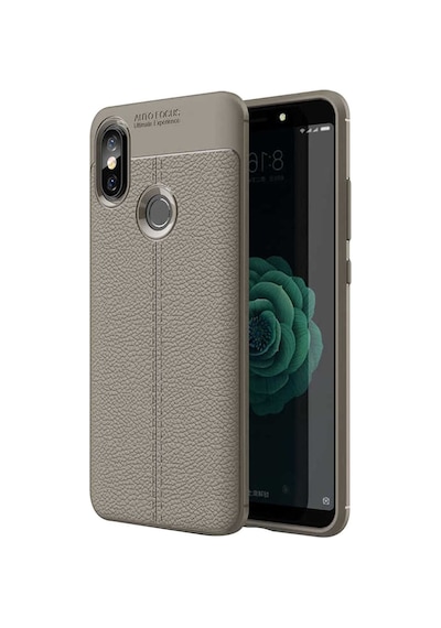 Xiaomi Redmi S2 Kilif Deri Görünümlü Korumali Niss Silikon 409444618