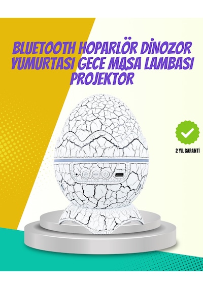 Çocuk Odası İçin Galaxy Projektör + Beyaz Gürültü + Uzaktan Kumandalı