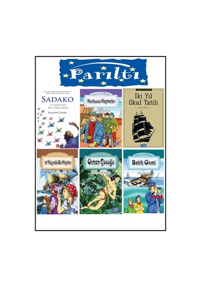 Sadako,orman Çocuğu,iki Yıl Okul Tatili 4.ve 5.sınıf 6 Kitap Set
