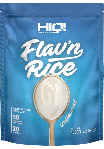 Hıq Flav'n Rice 1000g Unflavored