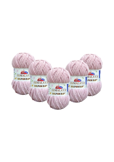 Himalaya Dolphin Baby Kadife Ip 5'li Paket 80349 Pudra 100 Gr 120 Mt 769676593905