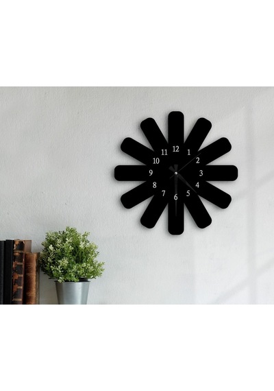 Bk Home Dekoratif 45Cm Ahşap Duvar Saati-30