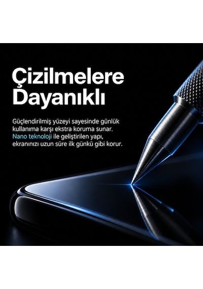 Togg T10x/t10f Uyumlu Dijital Gösterge , Navigasyon Ve Klima Kontrol 9h Nano Ekran Koruyucu 3lü Set