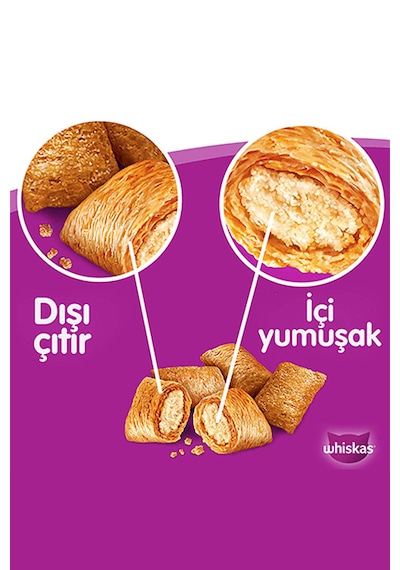 Whiskas Sığır Etli ve Havuçlu Yetişkin Kedi Maması 12 x 300 G