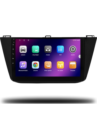 Carplayer Volkswagen Tiguan 2017-2020 Uyumlu Android Multimedya 6gb Ram 128gb Hafıza