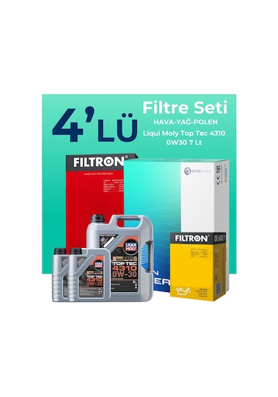 Jaguar Xf 2.0 Dizel Filtre Bakım Seti Liqui Moly Motor Yağlı 2015-2020 4 Lü 8200BKMFLSHNGFL24948