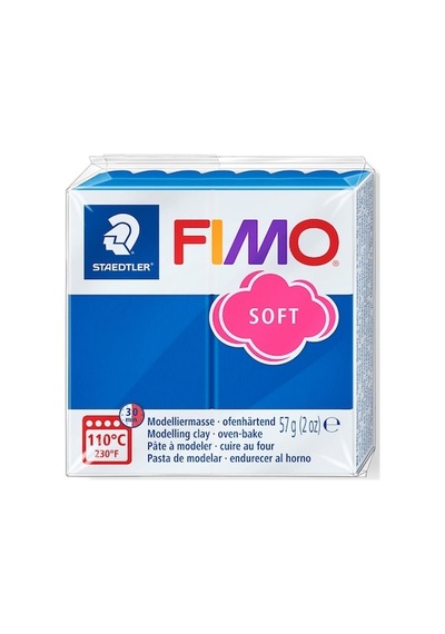 Staedtler Fimo Soft Polimer Kil 37 Pacific Blue