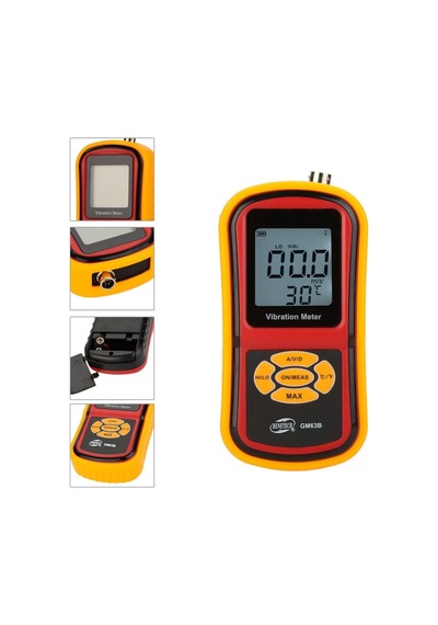 Benetech GM63B Vibrasyon Titreşim Ölçer