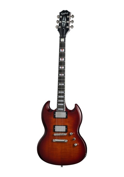 Epiphone Sg Prophecy Elektro Gitar Aged Bengal Tiger Burst 104080441231