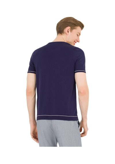 U.S. Polo Assn. Erkek Triko T-shirt Lacivert