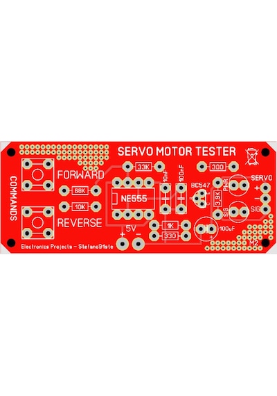 Servo Motor Test Cihazı Devresi