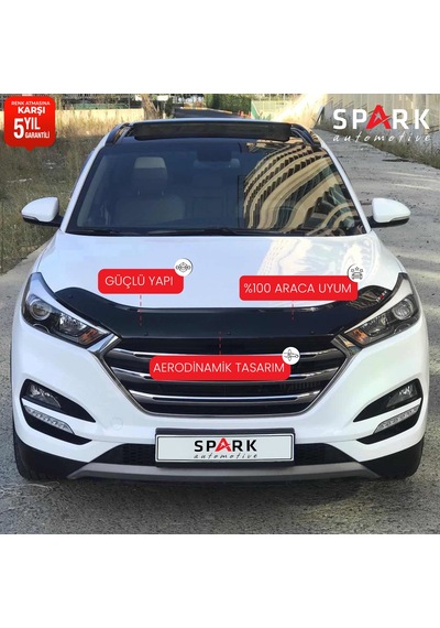 Hyundai Tucson 2016-2018 Yıl Arası Kaput Rüzgarlığı 3mm