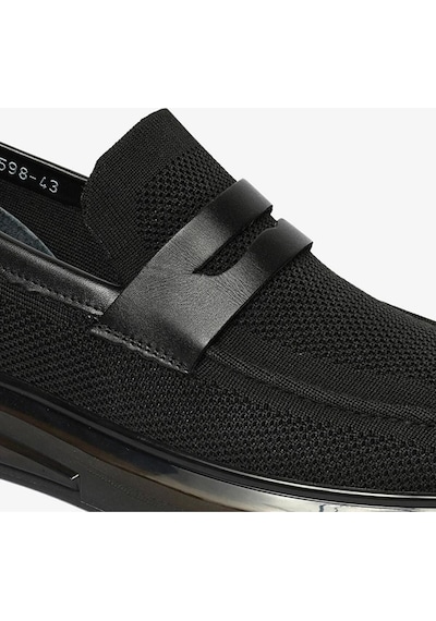 Greyder 62598 Erkek Triko Lastikli Urban Casual Ayakkabı Siyah