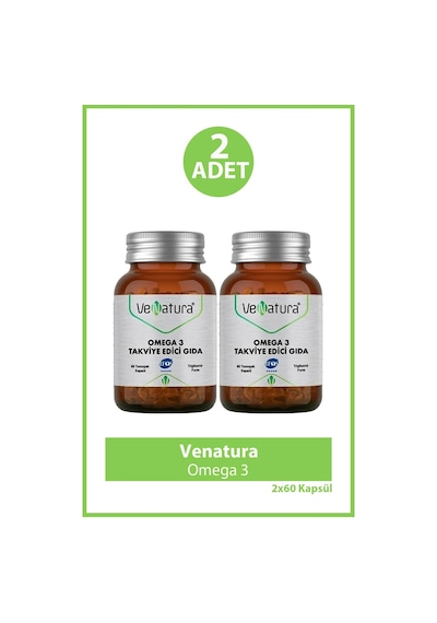 Venatura Omega 3 60 Kapsül 2 Adet