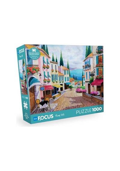 Blue Focus Beatıful Coastal Street Güzel Sahil - 1000 Parça