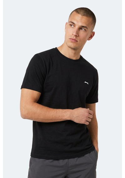 Slazenger Notron I Erkek Siyah Tişört