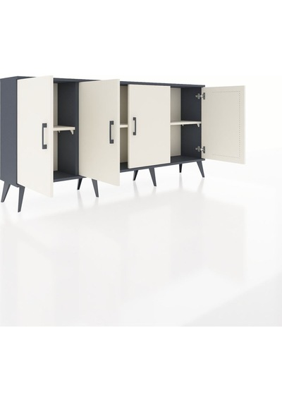Arges Konsol 3 Raflı 4 Kapaklı 176x30x83 Antrasit-aytaşı/aytaşı Aytaşı/aytaşı Arges Konsol 3 Raflı 4 Kapaklı 176x30x83 Antrasit-aytaşı/aytaşı Aytaşı/aytaşı