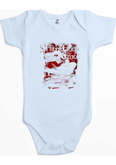 Zepplin Giyim Three Days Grace Food Chain Mavi Bebek Body Zıbın