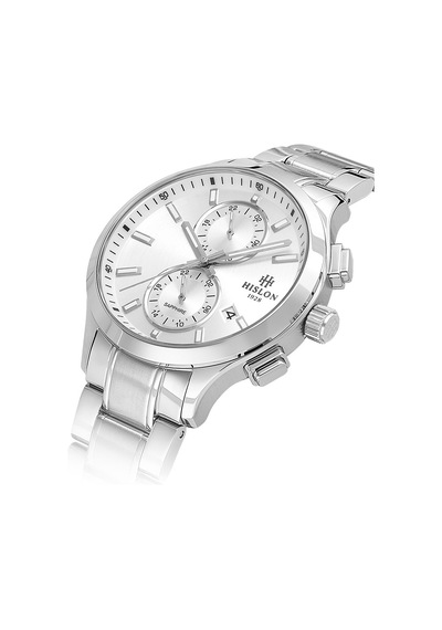 Hislon Men's Date Dt158s-02ss Gümüş