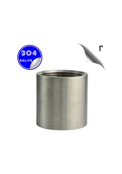 Paslanmaz Çelik 304 Kalite 1" Manşon