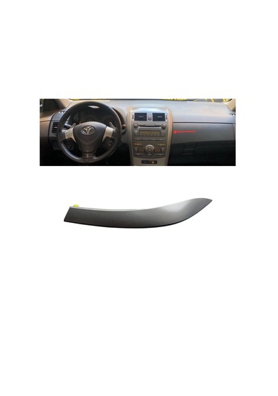 Toyota Corolla Ön Torpido Çıta Üst Sağ Gri 2007-2012