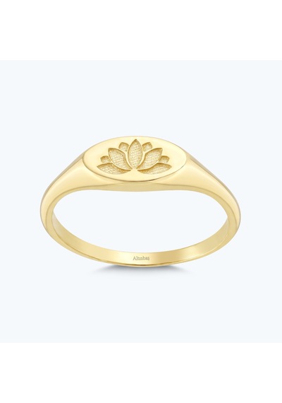 Altınbaş Altın Lotus Çiçeği Yüzük Ayz0809-y-25746 Çok Renkli