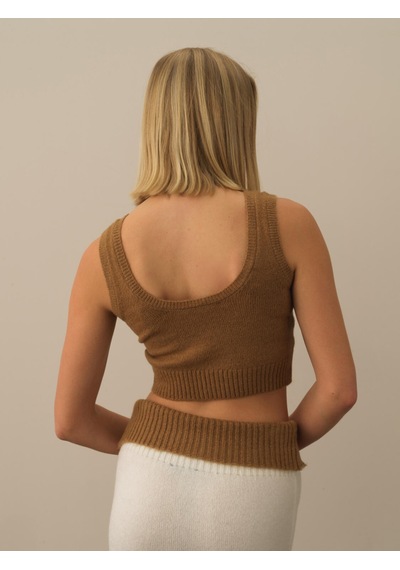 Xint Camel Lüks Pamuk Dokulu Regular Fit Atlet 850917