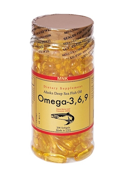 Mnk Omega 3-6-9 Balık Yağı 1000 MG 200 Softgel