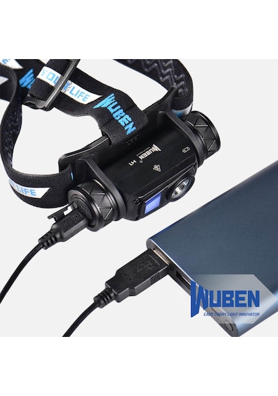 Wuben H1 1200 Lümen Şarj Edilebilir Outdoor Kafa Lambası Kırmızı Işıklı & High Crı Yardımcı Led'li Kamp Ve Doğa Feneri Siyah Wuben H1 1200 Lümen Şarj Edilebilir Outdoor Kafa Lambası Kırmızı Işıklı & High Crı Yardımcı Led'li Kamp Ve Doğa Feneri Siyah