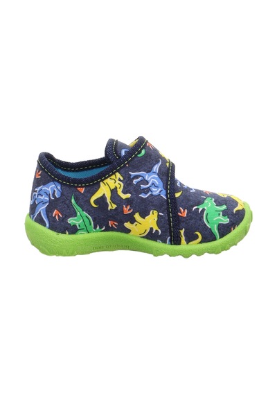 Superfit Spotty Çocuk Panduf Dinozor Desenli - Lacivert 009246-8210
