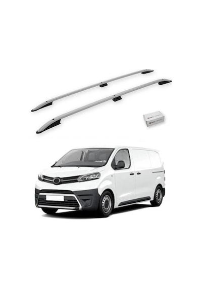 Turtle Toyota Proace Mk2 2013-2016 / Kısa Şasi Tavan Çıtası Crown Gri