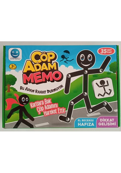 Çöp Adam Memo Kutu Oyunu 1