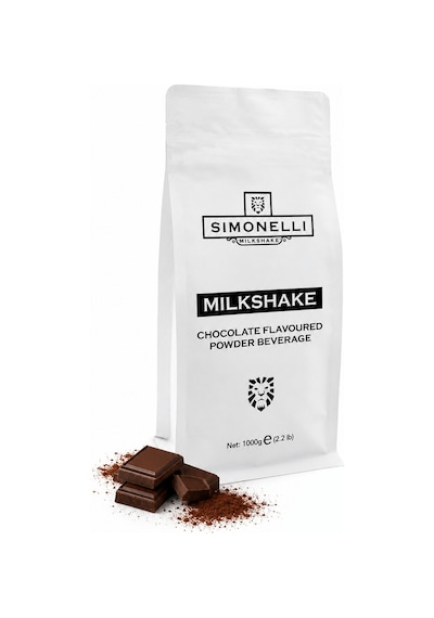 Simonelli Çikolata Aromalı Toz Milkshake Karışımı 1 KG