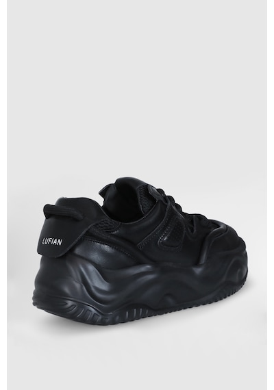 Lufian Gemba Kadın Sneaker Ayakkabı Siyah Siyah 121230021100100 Siyah