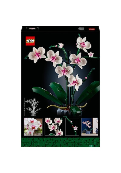 LEGO® Botanicals Orkide 10311 – Yetiskinler için 5 Yaprak ve 2 Kök Içeren Dekoratif Yapay Bitki Modeli Yapim Seti (608 Parça)