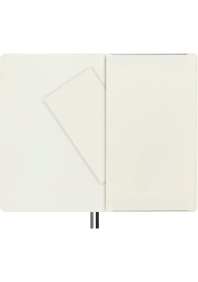 Moleskine Kareli Kalin Siyah Defter L Boy Yumuşak Kapak Expanded