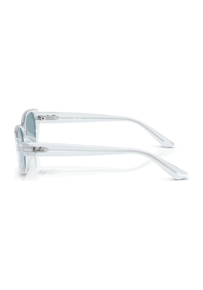 Ray-ban Rb 4457d 687280 55 Unisex Yastık Şeffaf Kemik Güneş Gözlüğü Şeffaf
