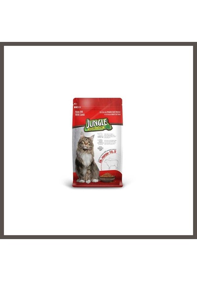 Jungle Yetişkin Kedi Maması Kuzulu 500 Gr 1 Adet Nxrlvng