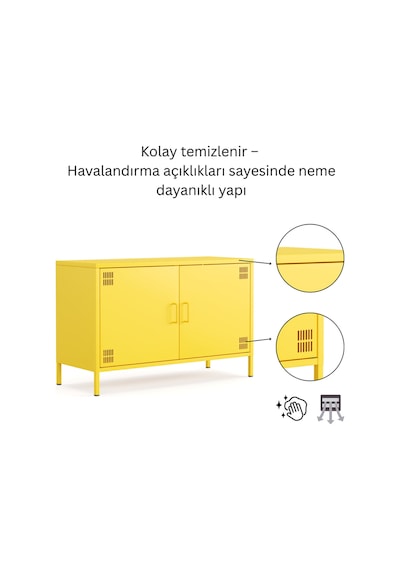 Pera Tv Ünitesi, Tv Dolabı,2 Kapaklı Dolap 100,50 X 40 X 64,50 Cm - 9 Renk Seçeneği Bulunmaktadır Sarı Pera Tv Ünitesi, Tv Dolabı,2 Kapaklı Dolap 100,50 X 40 X 64,50 Cm - 9 Renk Seçeneği Bulunmaktadır Sarı