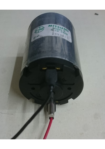 Çift Milli 12Volt 24Volt Dc Motor