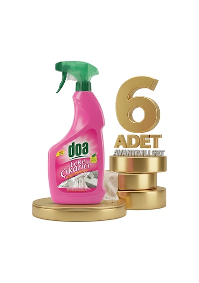 Doa Leke Çıkarıcı Sprey 6x750 Ml