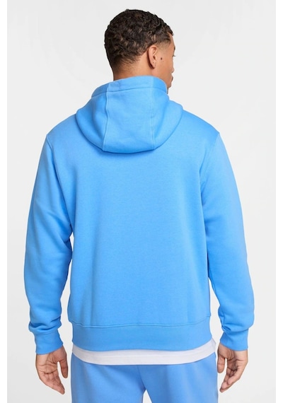 Nike Sportswear Hoodie Fleece Unisex Blue Şardonlu Kapüşonlu Sweatshirt Mavi Mavi