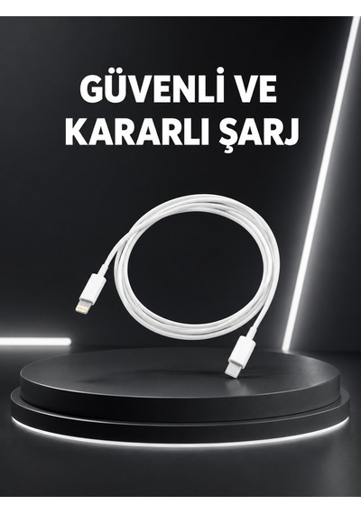 Dayanıklı Tpe Lightning Kablo 30w Hızlı Şarj Ve Veri Transferi 44671106