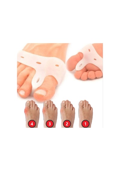 Ayak Bunyon Kemik Koruyucu Gömlek Makaralı Yastık Halluks Valgus Ayak Bunyon Kemik Koruyucu Gömlek Makaralı Yastık Halluks Valgus