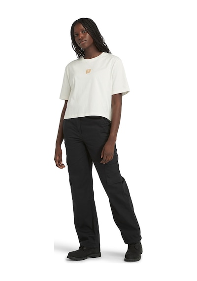 Timberland Short-sleeve Tee Vıntage Whıte Kadın T-shirt Beyaz
