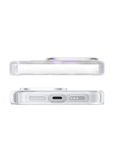 Apple Uyumlu iPhone 15 Pro Max Kılıf Magsafe Şarj Özellikli Standlı Pynana Dancing Streamer Serisi Kapak Mor