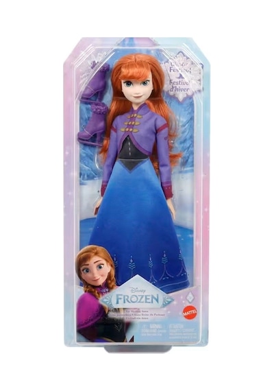 Jbg54 Disney Karlar Ülkesi Buz Pateni Temalı Anna Bebek