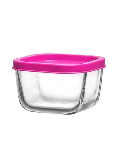 Cube Saklama Kabı, Cam, 270 Cc, 4 Adet