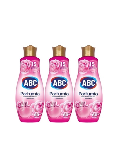 Parfumia Konsantre Çamaşır Yumuşatıcısı Romantik Gül 3 X 1440 Ml Diğer