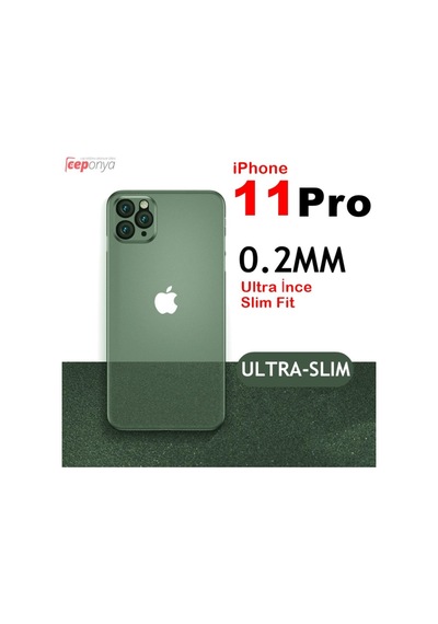 Apple Uyumlu  iPhone 11 Pro Ultra Ince Mat Slim Fit Kaliteli Kilif 418343943